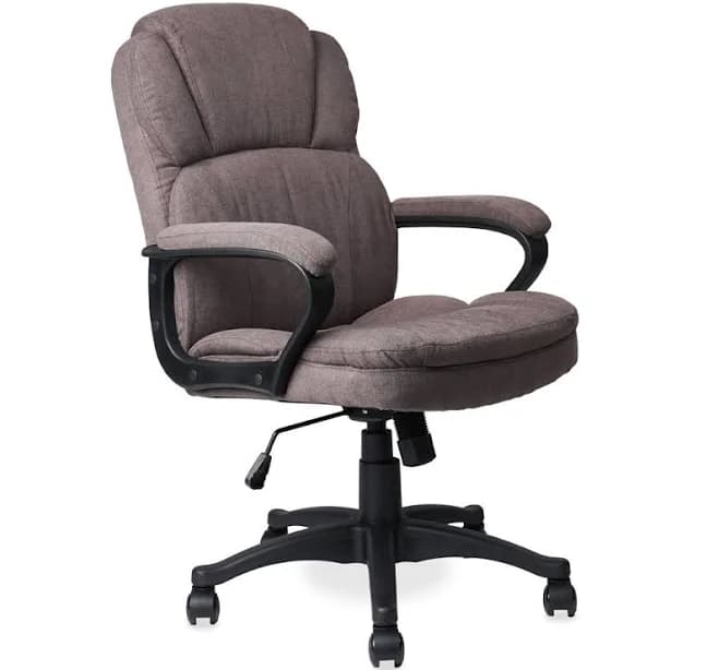 Latitude Run Humdan Executive Cloth Fabric Office Chair