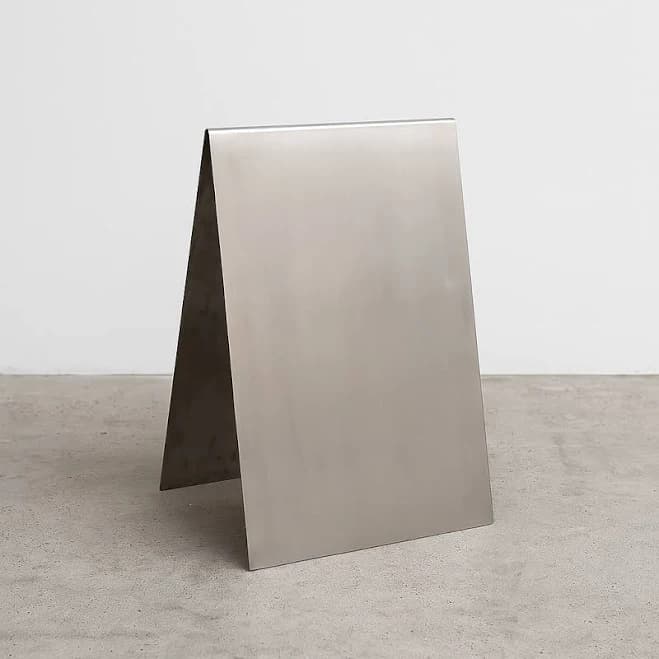 Stainless Steel A-Frame Sidewalk Sign