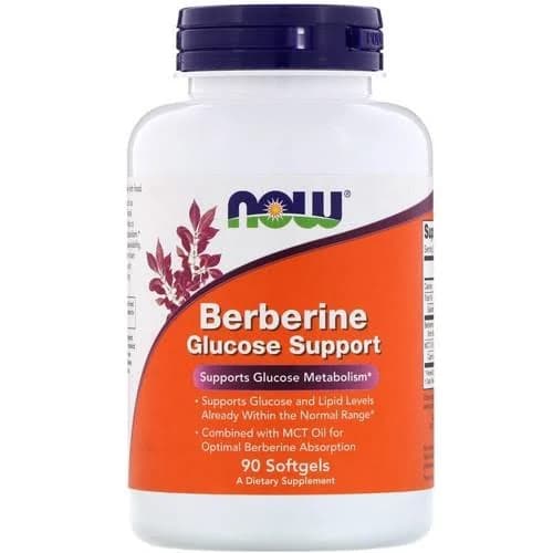 Now Foods Berberine Glucose Support Softgels