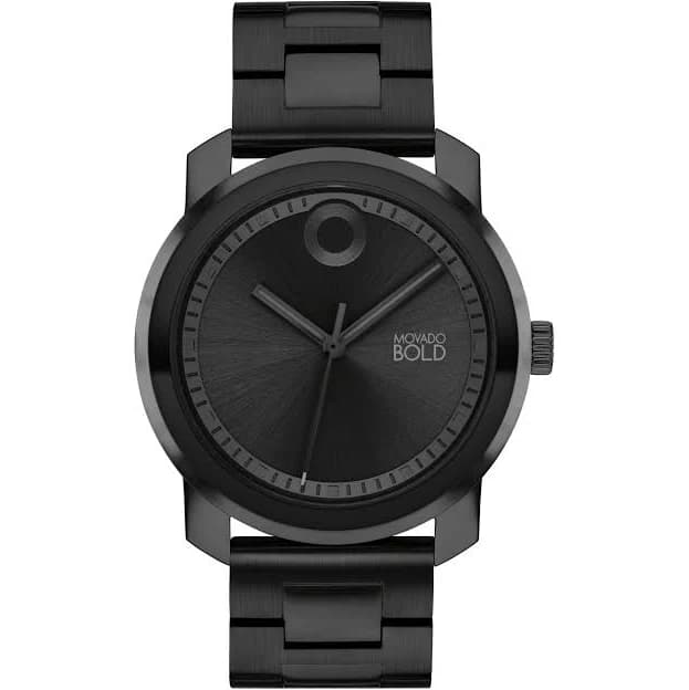 Movado Trend Propel Dial Stainless Steel Bracelet Watch Men's
