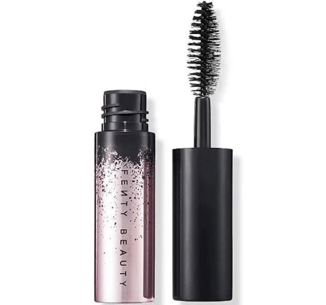 Fenty Beauty by Rihanna New Fenty Beauty Full Frontal Volume, Lift & Curl Mini Mascara - New Beauty | Color: Black | Size: m