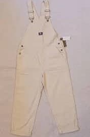 Vans Women's XXS Ground Work White Overalls VN0A5JHIEDQ