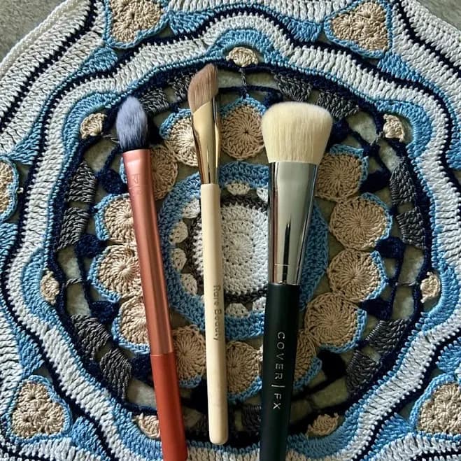 Cover Fx And Rare Beauty Makeup Brush Set | Color: Black/Cream | Size: Os | Pm-44363910's Closet