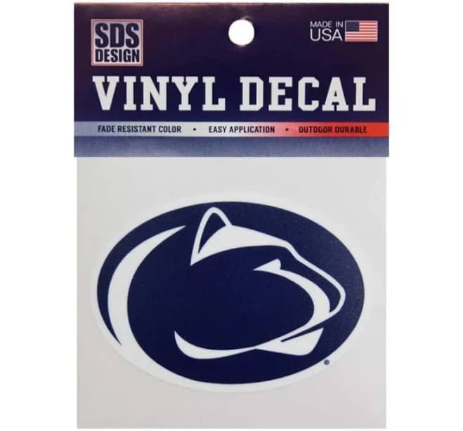 Penn State Nittany Lion Logo 3" Decal