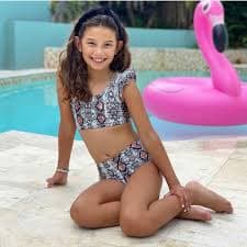 Girls snake bolero bikini set – Cayena
