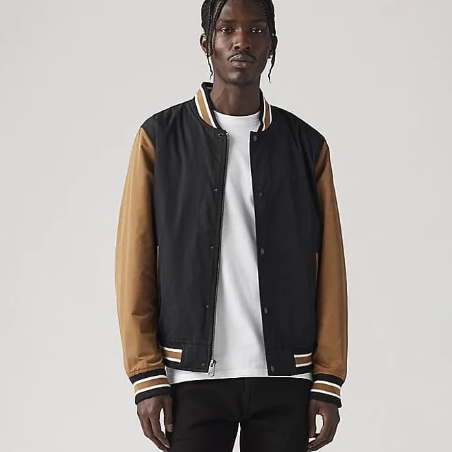 Levi's Men's Lightweight Colorblock Varsity Jacket
