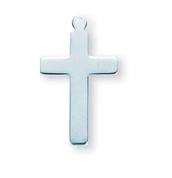 Sterling Silver Cross Pendant with 18 Chain
