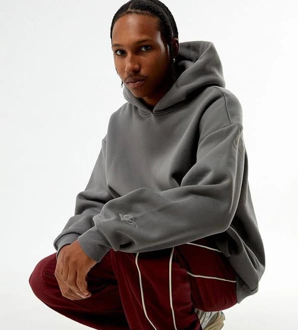 Men's Pewter Hoodie