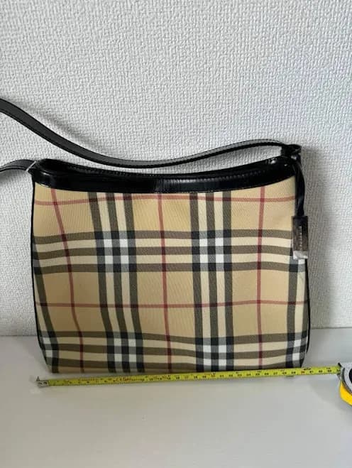 Burberry Check-Pattern Shoulder Bag