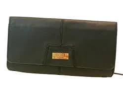 BCBG Paris Faux Leather Clutch Wallet