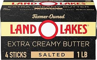Salted Extra Creamy Butter, European Style, 4 sticks, 1 lb pack