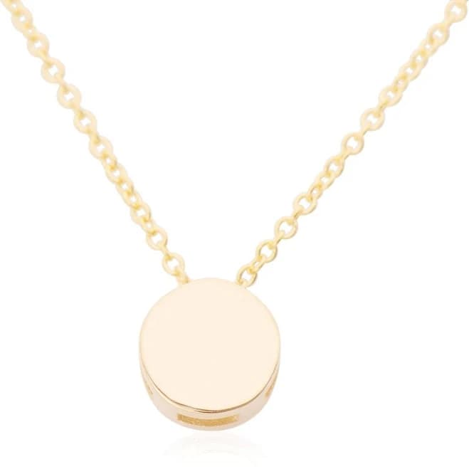 Malibu Vibes 14K Gold Coin Pendant Necklace