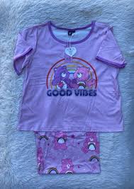 Women's Care Bears Good Vibes Pajama Set | Mercari