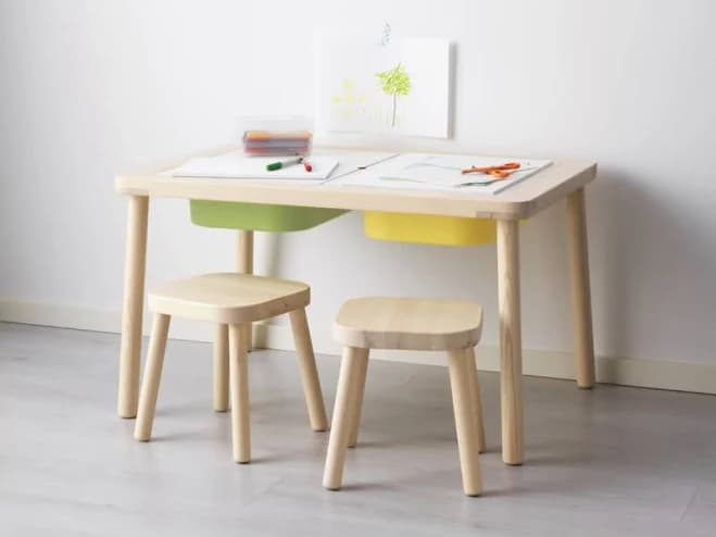 IKEA FLISAT CHILDREN'S TABLE CHILD