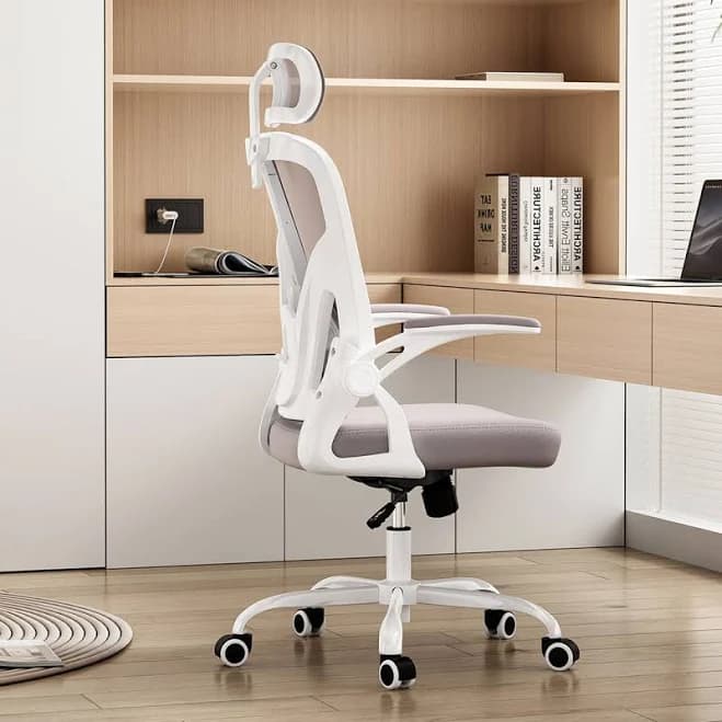Ergonomic Office Chair with Footrest