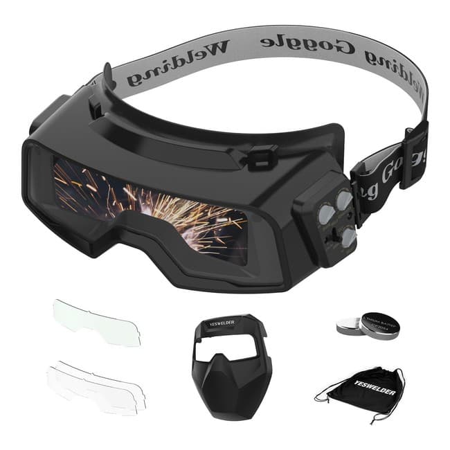 Yeswelder True Color Auto Darkening Welding Goggles
