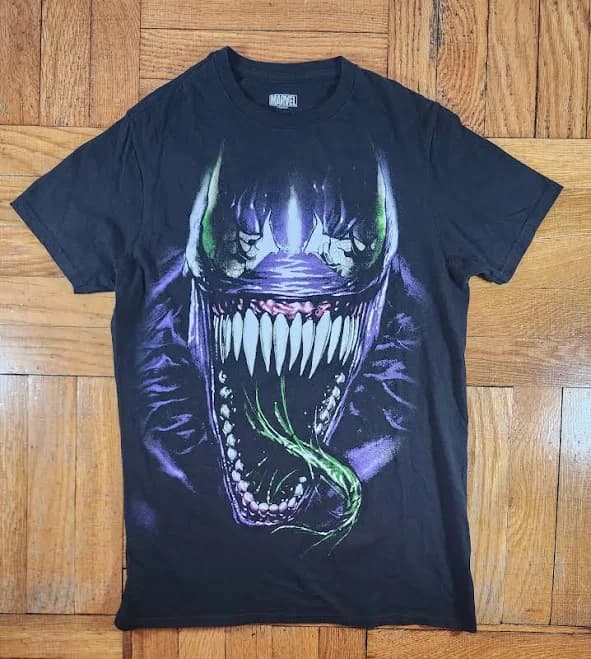 Marvel Comics Venom Spider-Man Dark Reflection Graphic Tee