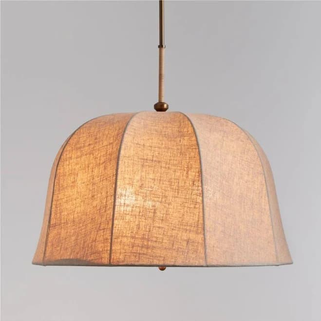 Crate & Barrel Allegra Dome Pendant Light