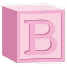 Pink and Blue Baby Block Sign Bundle - 10 Piece Yard Sign Set - Etsy