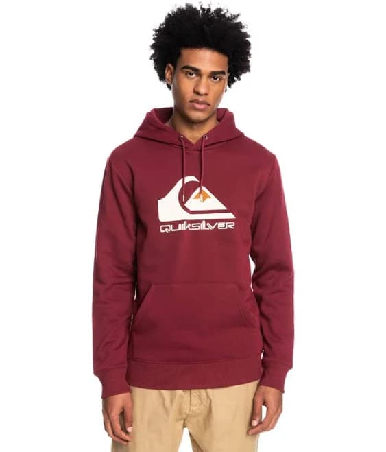 Quiksilver Men's Big Logo Hoodie