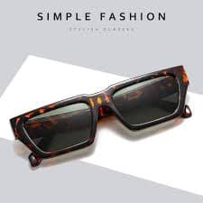 Amazon.com: TVTBBVV Vintage Frame Sunglasses for Women Men Fashion Trendy Punk Popular Retro Hip-hop Uv400(beige) : Clothing, Shoes & Jewelry
