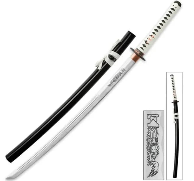 Shinwa Ironborn Katana With Saya 42" Handmade Japanese Replica Full Tang Forged Collectible Cosplay Gifting Themed Events – Swords Kingdom