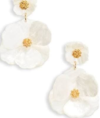 Nordstrom Pansy Drop Earrings