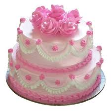 Two Tier Strawberry Cake | Celebratebigday.com