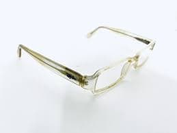 RayBan Beige Clear Lucite Rectangle Frame Glasses Italy RB 5924 20013 52 16 135 | eBay