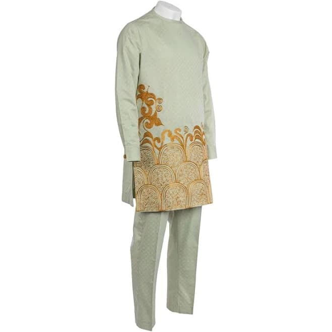 Senator Long Sleeve Embroidered Set