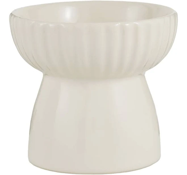 Whisker City Boho Raised Cat Bowl