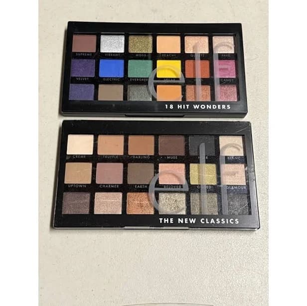 e.l.f. Cosmetics E.l.f. The New Classics & 18 Hit Wonder Eyeshadow Palette Sets, Not Used - New Beauty | Size: l