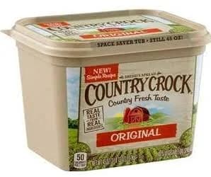 Country Crock Original Vegetable Oil Spread, 45 Ounce -- 12 per case., Size: 45 oz