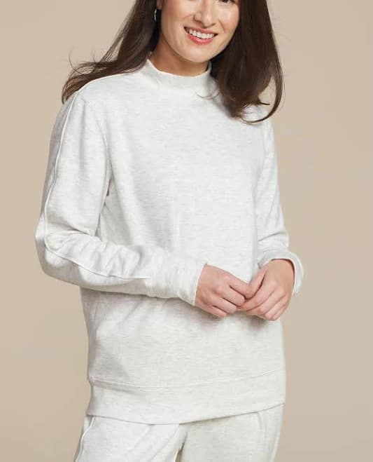 maurices Women's Dream Fleece Mock Neck Sweatshirt