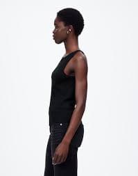 Re)generative Cotton Essential High-Neck Tank | Madewell