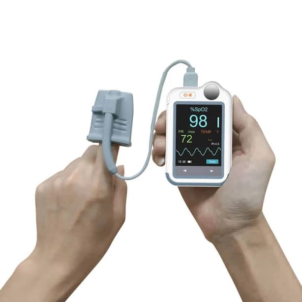 Touchscreen ECG Monitor with Oximeter
