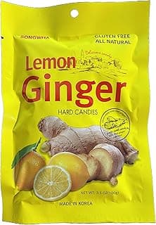 Songwha Lemon Ginger Hard Candies, 3.5 Ounce (Pack of 3)