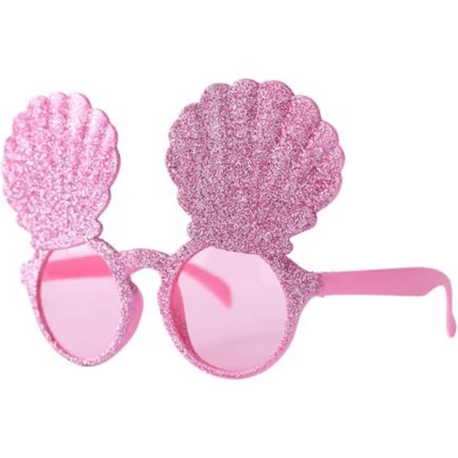 Shining Shell Round Sunglasses