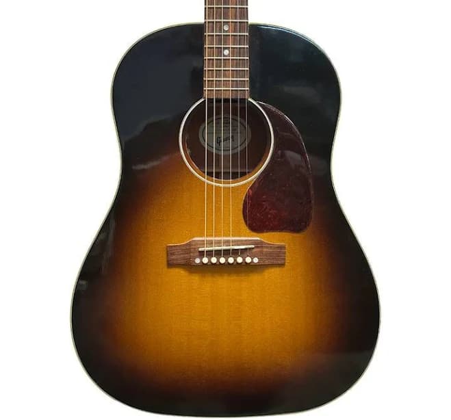 Gibson J-45 Standard Acoustic-Electric Guitar in Vintage Sunburst 2018