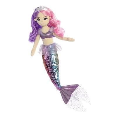 Aurora Enchanting Sea Sparkles Rainbow Sea Iris Stuffed Doll