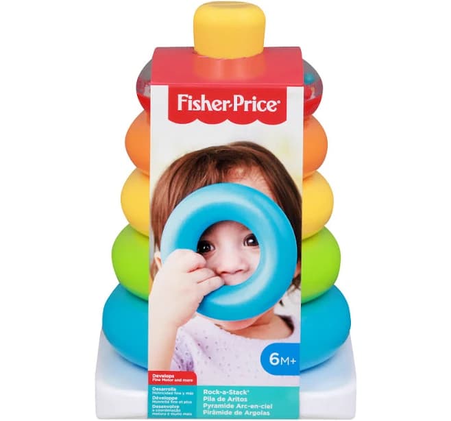 Fisher-Price Rock-a-Stack 6M+ 1 Count Package