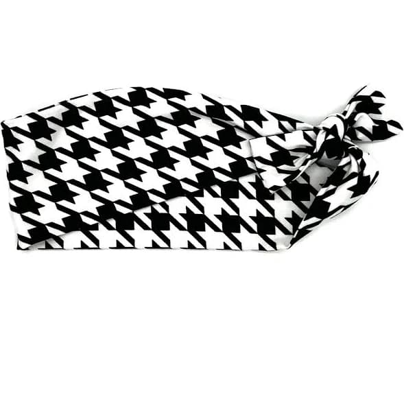 Willey Bandz Houndstooth Narrow Headband
