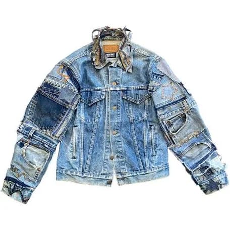 RCNSTRCT Studio Patchwork Denim Jacket