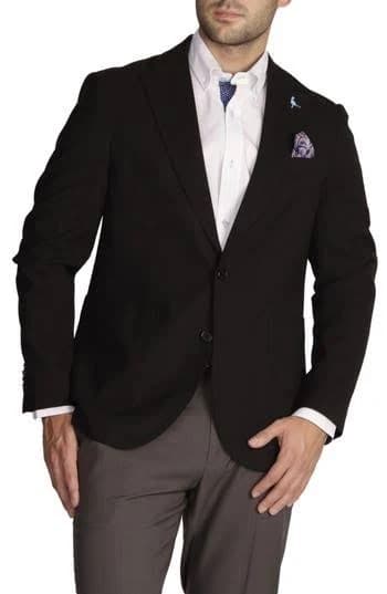 Tailorbyrd Men's Solid Textured Sport Coat