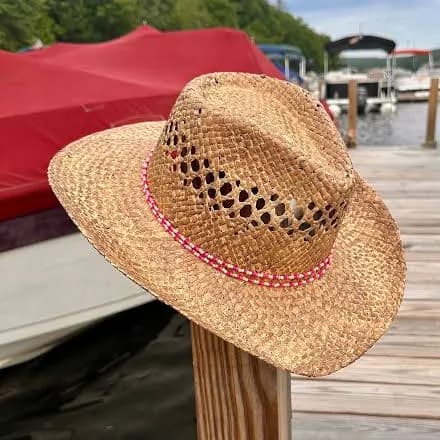 Sunset Boulevard Beaded Cowgirl Hat