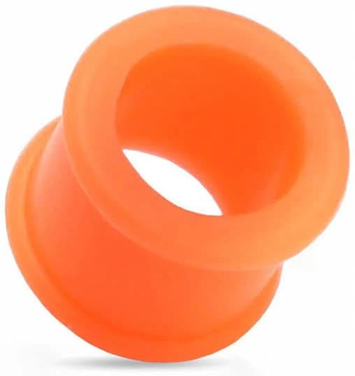 Pierced Universe Ultra Soft Double Flared Silicone Ear Gauges Tunnels