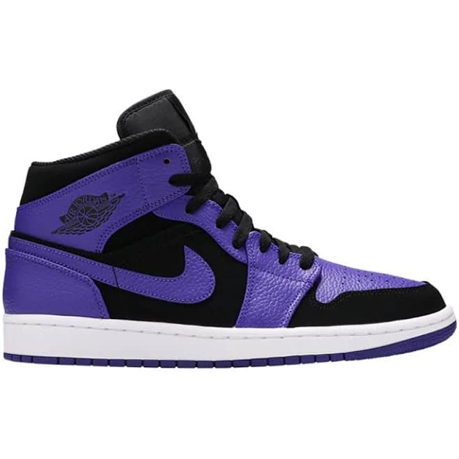 Air Jordan 1 Mid 'Dark Concord' | Purple | Men's Size 7.5