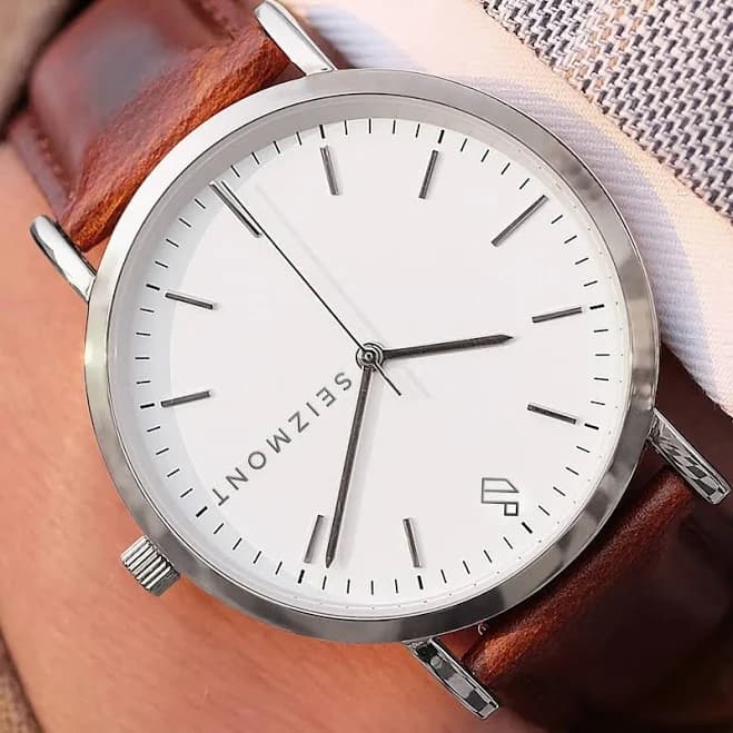 Moment Men's Minimalist Dress Watch