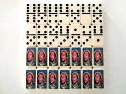Awesome BOB MARLEY Reggae Legend Music Jamaican Dominoes Double Six 28 Set Tiles Games Casino Gambling Man Cave Rastafarian Rasta Enthusiast