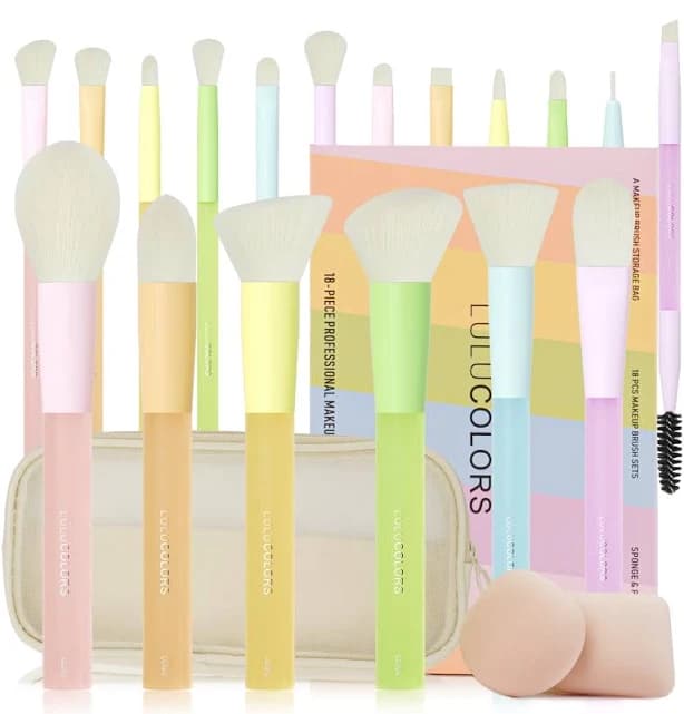 Lulucolors Multipop Makeup Brush Set